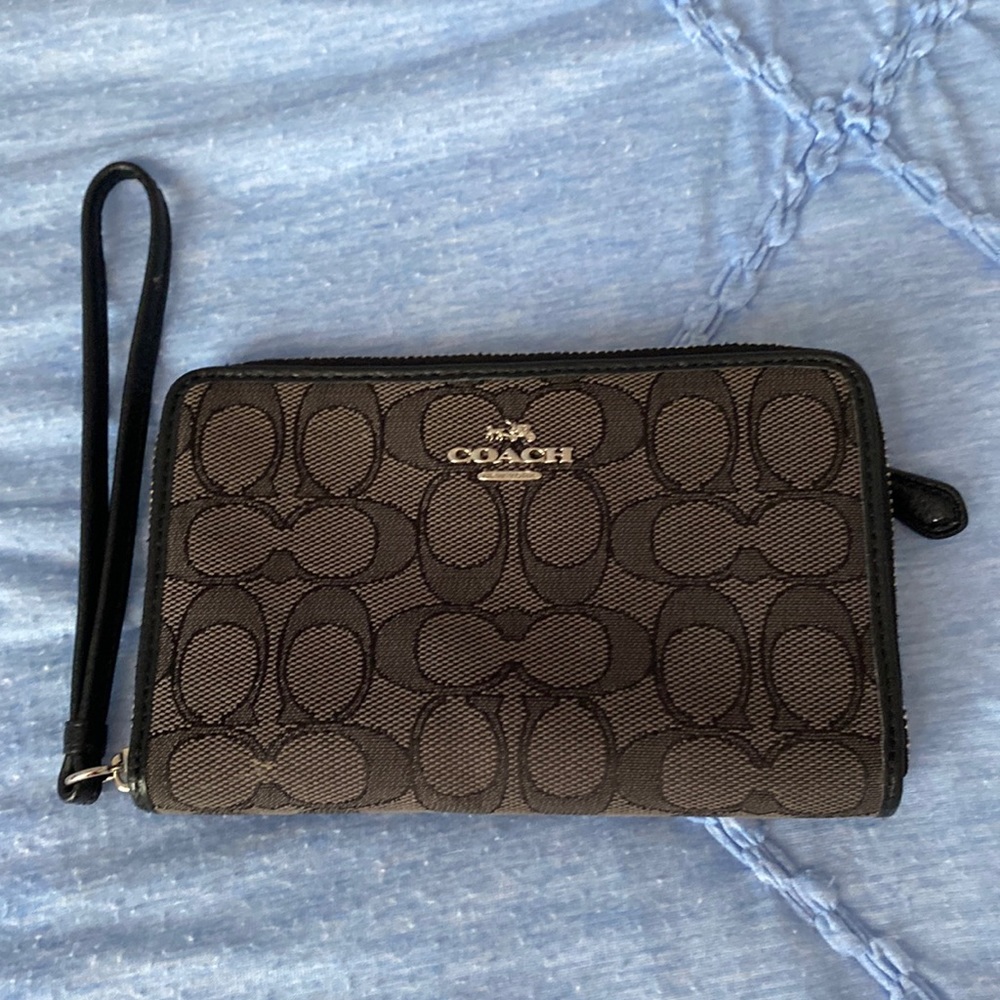 Coach Black Wallet - image 1
